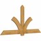 Ekena Millwork Redmond Rough Sawn Timber Gable Bracket, Western Red Cedar, 84"W x 42"H x 2"D x 6"F, 12/12 Pitch GBW084X42X0206RED00RWR - alternate 2